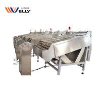 Machine à éplucher entièrement automatique 1500Kg Line Corn Peeler Machine pour petites entreprises