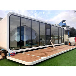Dormitorios personalizados al aire libre Prefab Container Apple Homes Lujo Prefabricado Modular Tiny Apple Cabin Garden House - Product Image 6