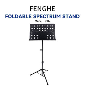 P-07 OEM Vente en gros Support de partitions portable réglable en fer et plastique - Supports pour instruments de musique - Product Image 5