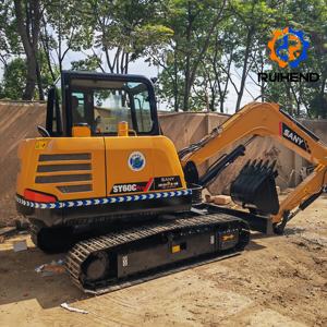 Excavadora Hidráulica SANY60 de Alta Calidad, Marca China SANY, <span class=keywords><strong>Mini</strong></span> Excavadora con Motor Sany, Engranajes y Bomba Usados, <span class=keywords><strong>Precio</strong></span> Bajo - Product Image 1
