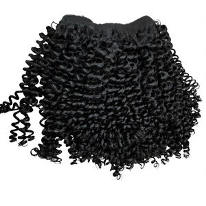 Extensiones de cabello virgen vietnamita con textura de ondas profundas, ondas de agua y rizos profundos, con encaje HD transparente y frontales de encaje. - Product Image 1