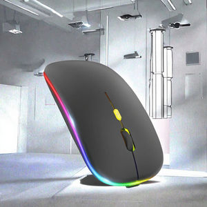 Portable Mini Ultra-Thin Rechargeable USB Wireless <strong>Mouse</strong> <strong>4</strong>-Button 20G Acceleration Ergonomic Vertical 3D TYPE-C Backlit Stock - Product Image 2
