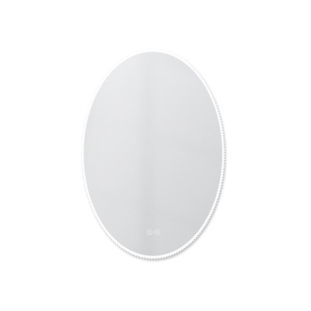 Factory Waterproof Dimmable Smart Bathroom Mirror With Led Light Anti-Fog Touch Screen Wall Mounted Illuminated Bath Mirrors