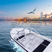 Bateau à moteur en aluminium pas cher, petit, pour sports nautiques, entièrement soudé, mini bateau de pêche, bateaux rapides à vendre