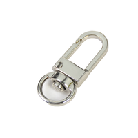 Boucle de suspension à 3 portes en alliage de zinc 25mm mousqueton en métal pour bijoux bricolage travail chaîne de bagages pièces et accessoires de sac spécial