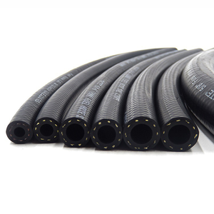 Tuyau en caoutchouc nitrile noir de 8 mm résistant à l'huile basse pression avec collier de serrage pour automobile et <span class=keywords><strong>moto</strong></span>, service de découpe de tuyaux de carburant - Product Image 3