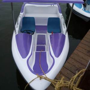 Équipement de <span class=keywords><strong>parc</strong></span> <span class=keywords><strong>aquatique</strong></span> de luxe, bateau donut <span class=keywords><strong>aquatique</strong></span> avec barbecue électrique en FRP, lumière colorée, musique et son - Product Image 5