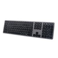 Ensemble clavier et souris sans fil personnalisé, clavier AZERTY, clavier magique avec pavé numérique