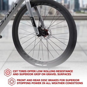 Bicicleta de grava de fibra de carbono <span class=keywords><strong>SAVA</strong></span>, bicicleta de <span class=keywords><strong>carretera</strong></span> de grava de 18 velocidades, cuadro de carbono, bicicleta de carreras para adultos - Product Image 4