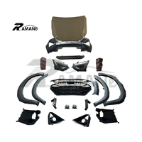 Kit de carrosserie de conversion pour Dmax 2021-2023 à 2025 Facelift Accessoires de pare-chocs de calandre avant Kit de carrosserie Dmax 2025