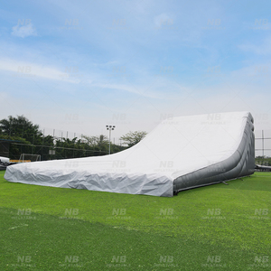 Rampa de Aterrizaje Inflable Crazy Fun para Deportes Extremos, PVC, para Bicicletas de Montaña, Certificación CE, Fácil Instalación - Product Image 4