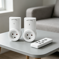 Prise de courant universelle 2300W avec télécommande sans fil pour l'éclairage - Danemark