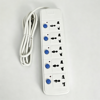 Stop Kontak Listrik Anjehold Grosir Pabrik, 5 Outlet, Soket Ekstensi Multi Plug untuk Rumah dan Kantor