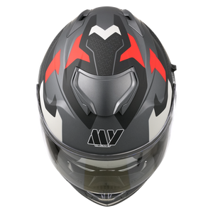 ABSデュアルバイザーモジュラーフリップアップヘルメット、クイックリリースクロージャー付き、ECE/DOT認証済みアクセサリー - Product Image 6