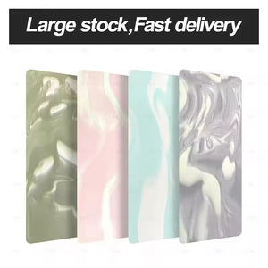 Non-Slip Home Workout Printed Travel Yoga Mat for Fitness Exercise <b>Pilates</b> <b>Accessories</b> - Product Image 4