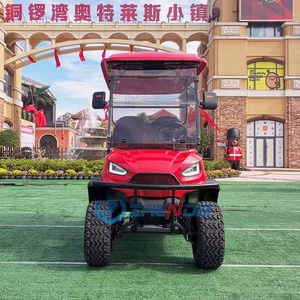 Nouveau style, fabricant chinois, voiturette de golf électrique à quatre roues et quatre places pour le tourisme / Voiturette de golf de luxe Zhenda à vendre - Product Image 4