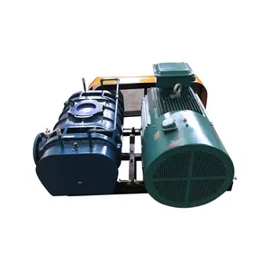 Good Quality High Pressure Belt Drive Three Lobe Roots Blower Industrial Air Blower Environmental Protection Power Plant Blower