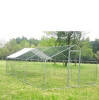 Enclos à lapins extérieur multifonctionnel en acier galvanisé, grand format 6x3x2m, neuf, en stock aux États-Unis