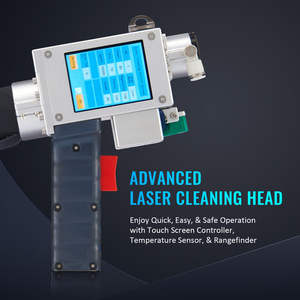 Máquina de Limpieza Láser de Fibra CW de 1500W, 2000W, 3000W, Removedor de Óxido Portátil para Metal y Acero Inoxidable, Marcas de Cabezales Láser JPT MAX - Product Image 2