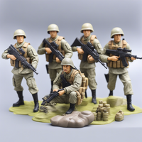 Figuras de Acción Militares de PVC Plástico Realistas en 3D de 6 Pulgadas Personalizadas, Juguete al por Mayor para Adultos y Niños