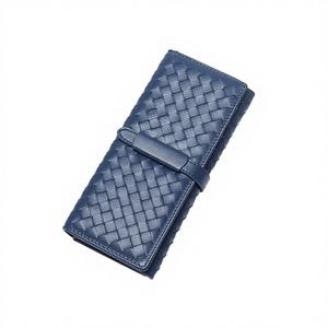 2026 Genuine Leather Sheepskin Luxury Slim Waterproof <b>Credit</b> <b>Card</b> <b>Holder</b> Women Designer NewTravel Evening Long Wallet Hasps - Product Image 3