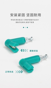 45-degree <b>corner</b> connector for cabinets quick assembly connector with offset wheel for cabinets inclined edge connector fixer - Product Image 3