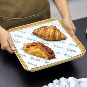 Papel para Envasado de Alimentos Desechable, Papel para Hamburguesas, Papel Resistente al Aceite, Papel para Plegar Pan, Papel Laminado, Papel para Envolver Sándwiches - Product Image 4