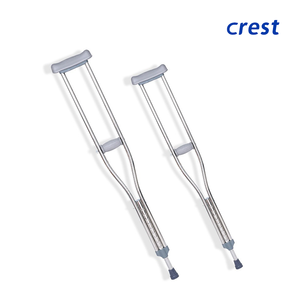 Fabrication de béquilles pliantes en aluminium réglables sous les bras, canne de marche, aide à la marche, béquilles médicales sous les bras pour adultes - Product Image 5