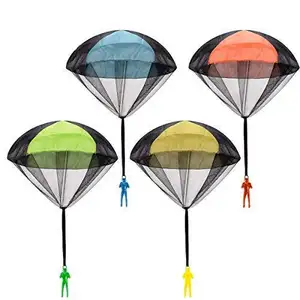 Mini soldat Parachute jouet amusant pour enfants, jeu de plein air, jeu de lancer à la main, Sport de Parachute pour enfants, prix d'usine