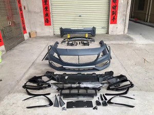 Kit Carrozzeria Aggiornato CLA45 AMG per Mercedes-<span class=keywords><strong>Benz</strong></span> <span class=keywords><strong>CLA</strong></span> W117, Paraurti Anteriore, Diffusore Posteriore, Terminale di Scarico - Product Image 2