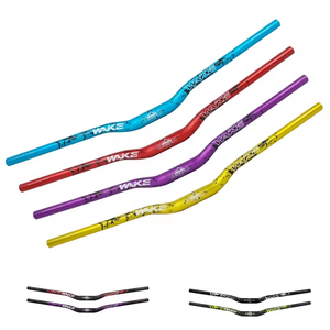 WAKE, aleación de aluminio de alta calidad, manillar de bicicleta de 31,8mm x 720mm/780mm, manillar de bicicleta MTB, manillar elevador de bicicleta, manillar de ciclismo - Product Image 2