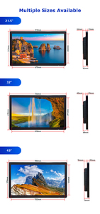 Đa kích thước 2 + 16 gam Android 11 màn hình cảm ứng màn hình quảng cáo kỹ thuật số biển Màn hình kiosk biển quảng cáo với bồi thường Chính Sách - Product Image 5