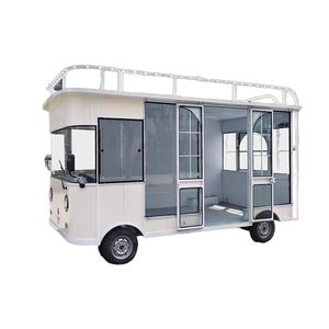 Chariot de restauration <span class=keywords><strong>vintage</strong></span> en métal rose accrocheur, mini-chariot à café et pizza sur roues, pour vente de rue et bar de concession aux États-Unis, Houston - Product Image 1