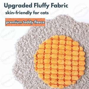 Torre para Gatos de Tamaño Pequeño con Poste Rascador, Cubierta de Sisal sin Residuos, Árbol para Gatos Multifuncional - Product Image 3