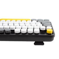 2025 baru K2 Keyboard berkabel USB Harga Murah 98-kunci Mouse Keyboard kantor PC mesin tik komputer Logo kustom