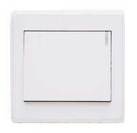 Multiprise Série S5 avec interrupteurs à gros bouton de commande, prise sonnette, prise TV, prise USB, fournisseur d'équipement électrique