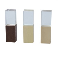 Nouvelle clé USB en bois personnalisée pour photographie de mariage, avec logo, USB 2.0/3.0, 64 Go/32 Go/16 Go/4 Go, garantie 5 ans, certifiée FCC, données conservées pendant 10 ans