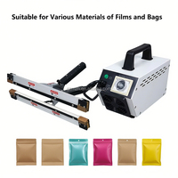 Machine d'emballage portable MH IPS 300-600, scelleuse thermique électrique pour film plastique et sacs en aluminium, pince manuelle commerciale