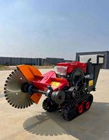 Fabricant de surface en béton avec une profondeur de 500 mètres 1200Mm Machine de découpe de piste de lame pour la surface de la route en gros