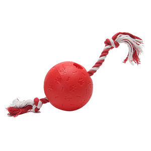 Pet Pull Rope Treat Dispensing <b>Ball</b> TPU Elastic Educational <b>Dog</b> Toy For Interactive Play And Training - Product Image 5