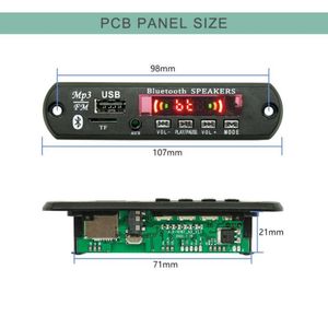 XLX1016 inalámbrico 5,0 5V 12V MP3 WMA placa decodificadora Audio de coche USB TF MÓDULO DE Radio FM pantalla a Color REPRODUCTOR DE MP3 con Control remoto - Product Image 6