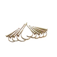 Clous en acier robustes Gouding pour ciment, pointe diamantée, électrogalvanisés, tige lisse - Fixations de construction multi-usages 1/4 po