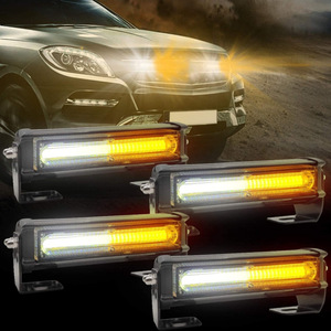 <b>LED</b> Flashing <b>Light</b> <b>Bar</b> 12-24V Warning Hazard <b>Light</b> For Truck Off-Road Roof Side Mount - Product Image 1