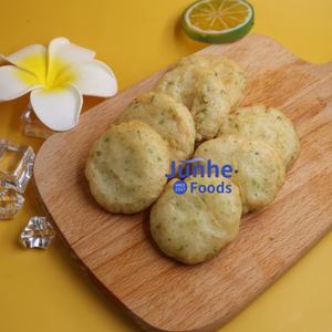 Steak de crevettes surgelées Tempura Surimi Cuisine instantanée Fourniture de restaurant Poisson semi-préparé Gâteau de crevettes frits au Nori haché - Product Image 2