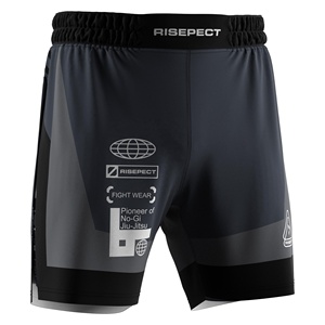Pantalones Cortos Gladiator Sin Restricciones con Abertura Alta en la Pierna, Transpirables, Elásticos, de Doble Capa, Ideales para Kickboxing y BJJ - Product Image 6