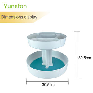 Estante de cocina Disco giratorio Estante de almacenamiento multicapa Encimera multifuncional Estante de especias de cocina - Product Image 2