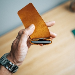 Boshiho Mini <b>Card</b> <b>Holder</b> Smart <b>Wallet</b> Folded Designer <b>Wallet</b> Fashion Genuine Purse Young Design <b>Wallet</b> - Product Image 3