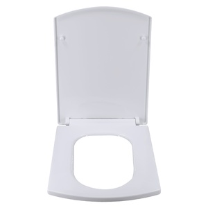 XJ-597 Couvercle de <span class=keywords><strong>toilette</strong></span> en plastique de haute qualité, grand format en U, à fermeture lente, accessoires de salle de bain - Product Image 4