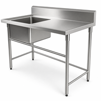 Meja Pemanas Insulasi Perak Stainless Steel 201/304 untuk Peralatan Dapur Komersial, Sekolah, dan Hotel