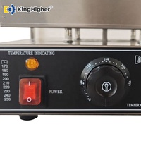 Machine à gaufres en forme de cœur à 25 trous, machine à mini-crêpes électrique, machine à poffertjes, machine à crêpes hollandaises, antiadhésive, en acier inoxydable